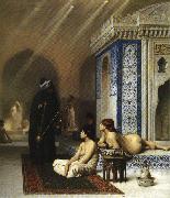 Jean - Leon Gerome, Pool in a Harem.